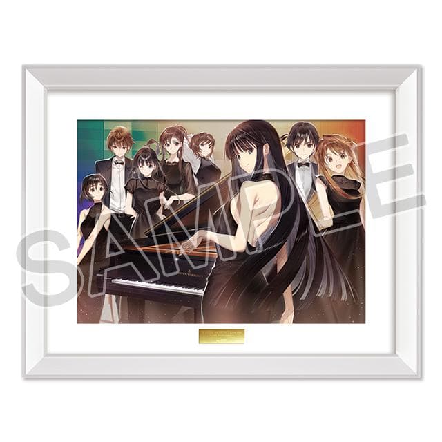 WHITE ALBUM2 直筆サイン入りクリスタアート 15th キービジュアル