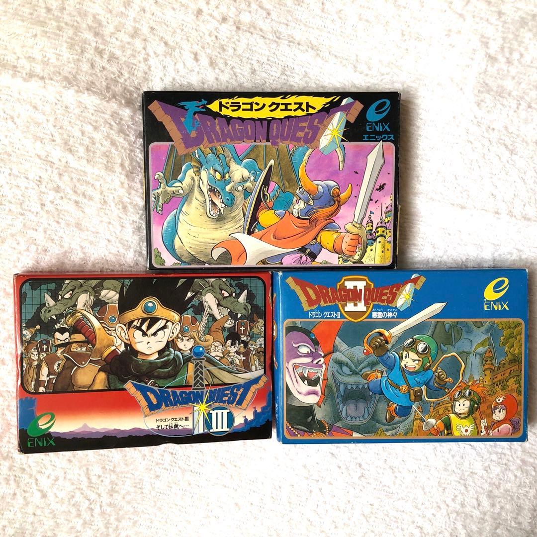 ドラゴンクエスト1 2 3 セット FC ファミコン ソフト - メルカリ
