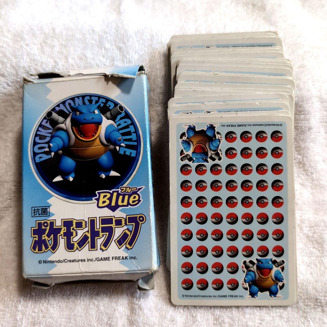 ポケモントランプ ブルー カメックス 青 初期 任天堂 Blue ポケモン トランプ ブルー BLUE 青 未使用品｜Yahoo!フリマ（旧PayPay