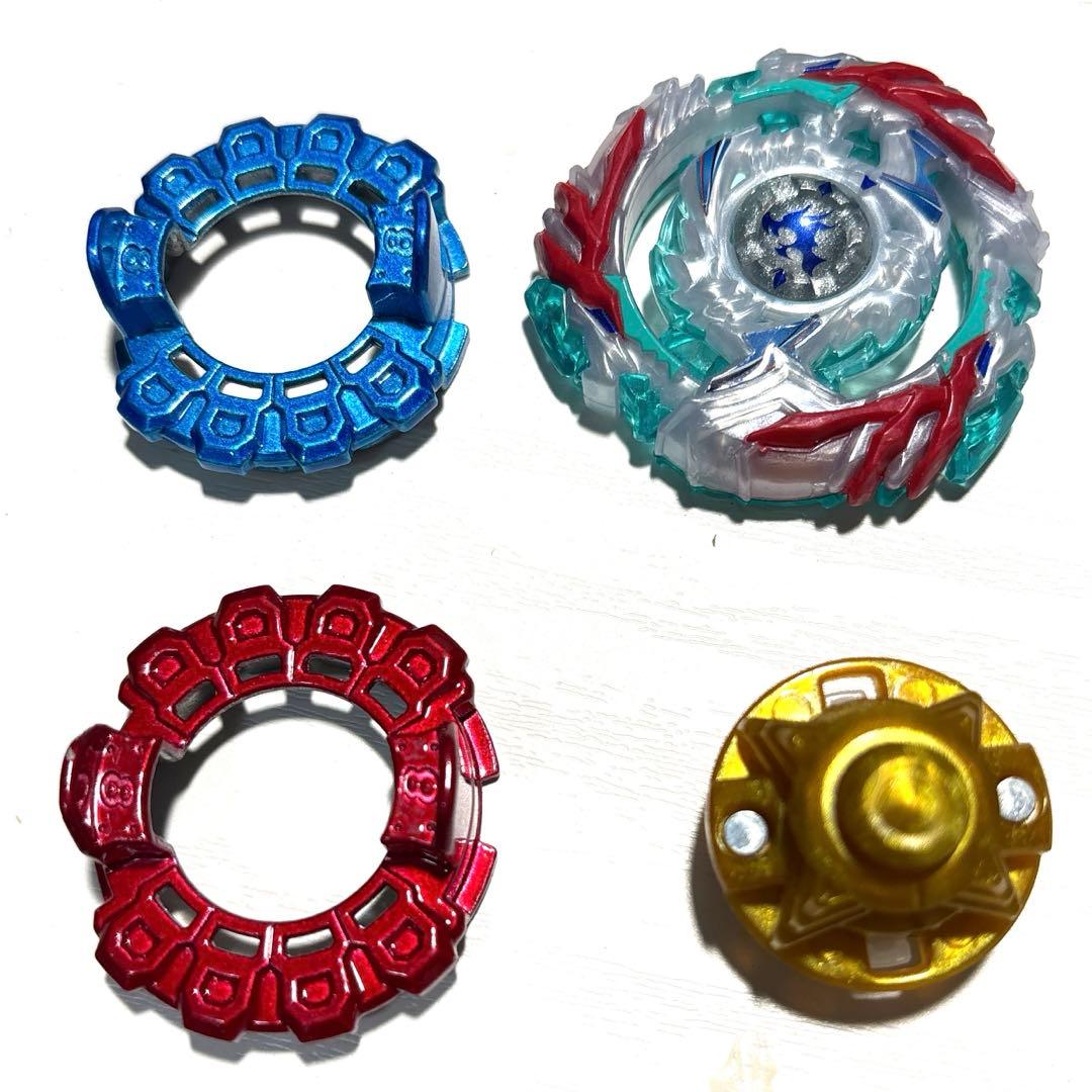 ベイブレードバースト ドレインファブニル.8.Ntクリムゾンホワイトver