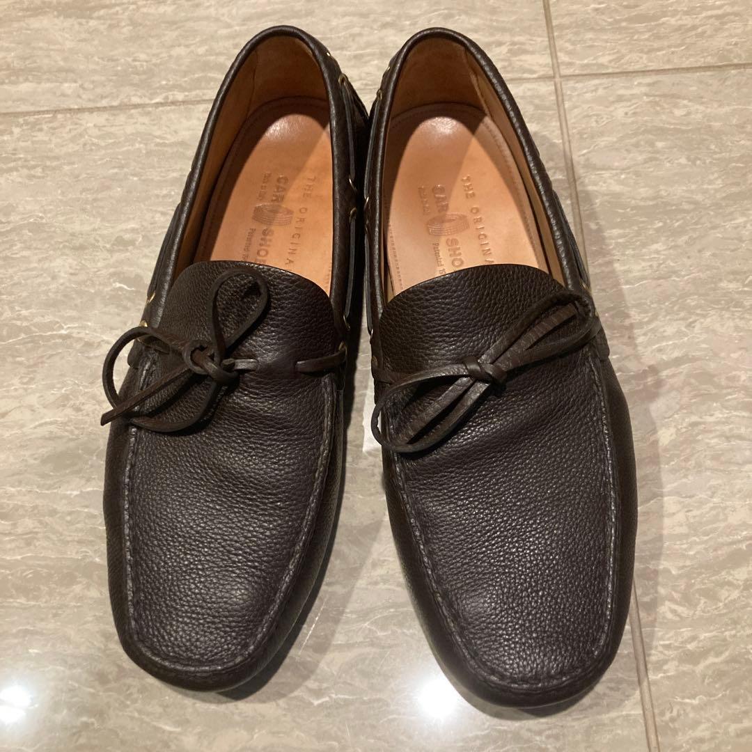【美品】CAR SHOE ドライビングシューズ　サイズ9 28cm washington_00024385