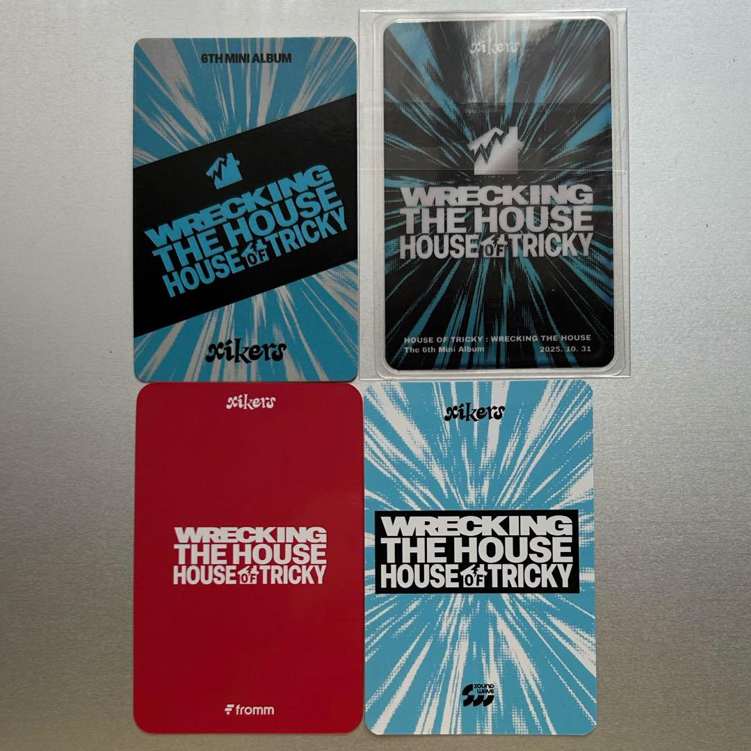 xikers ミンジェ トレカ セット - メルカリ