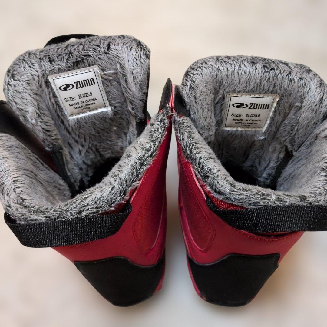 子ども用スノーボードブーツ 24cm dub【即日発送(ケース付けます