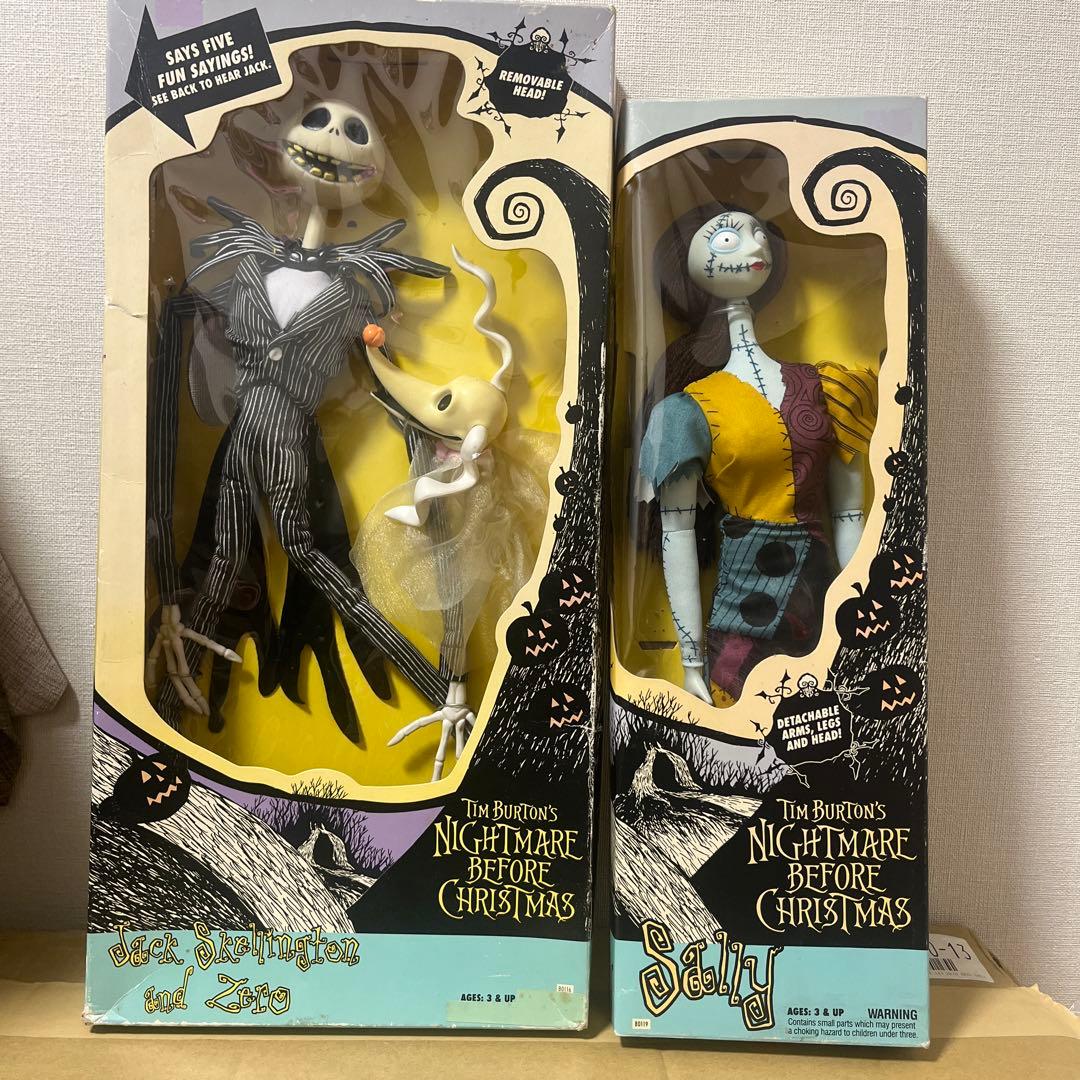 レア希少 ナイトメア・ビフォア・クリスマス ジャック ＆ サリー