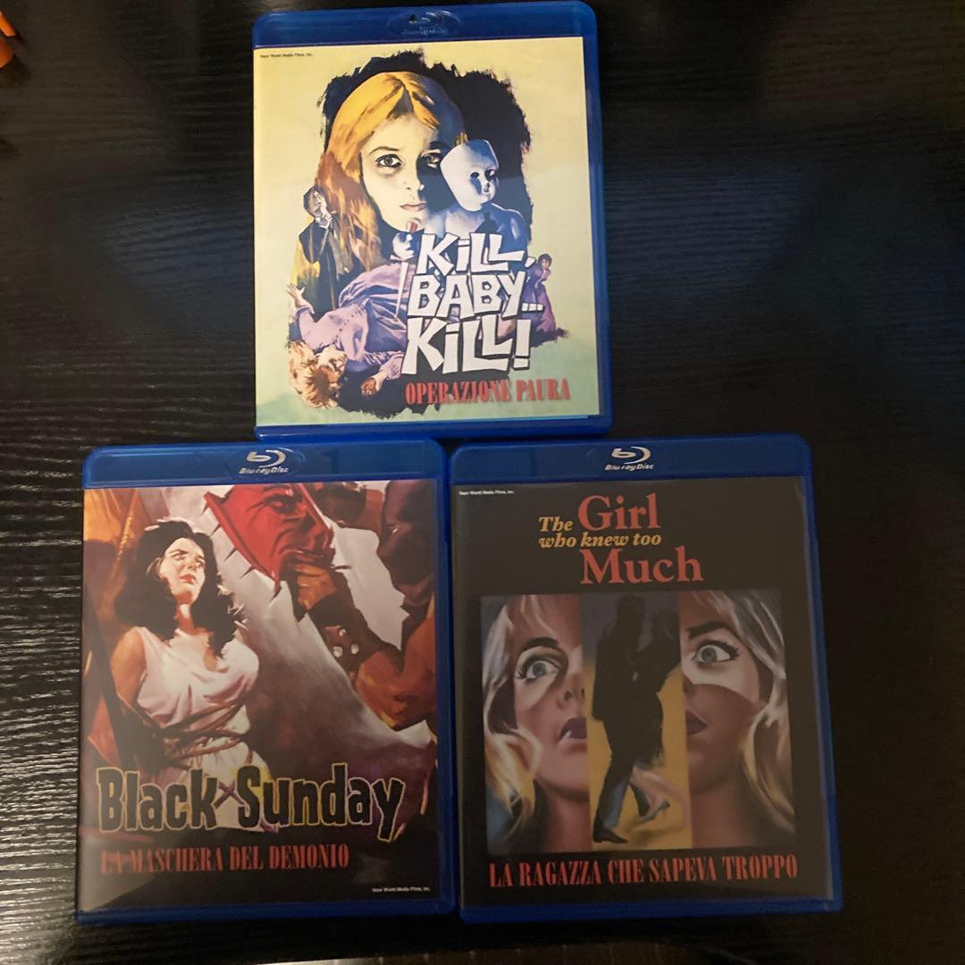 マリオ・バーヴァ 監督 8作品セット Blu-ray 3枚 DVD 5枚