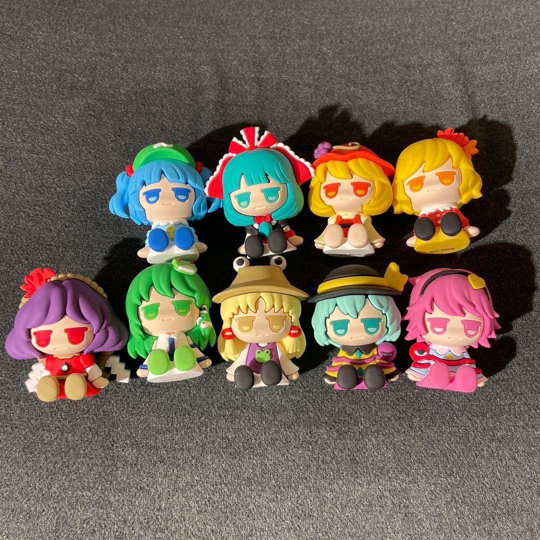 東方project JITOT じとっと ラバーフィギュア ちょこラバ 全種 - メルカリ