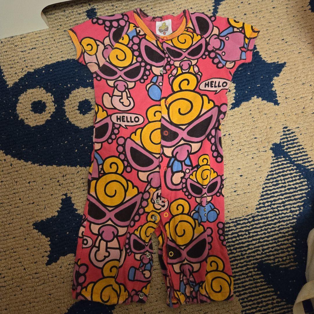 ヒスミニ半袖ロンパース4着