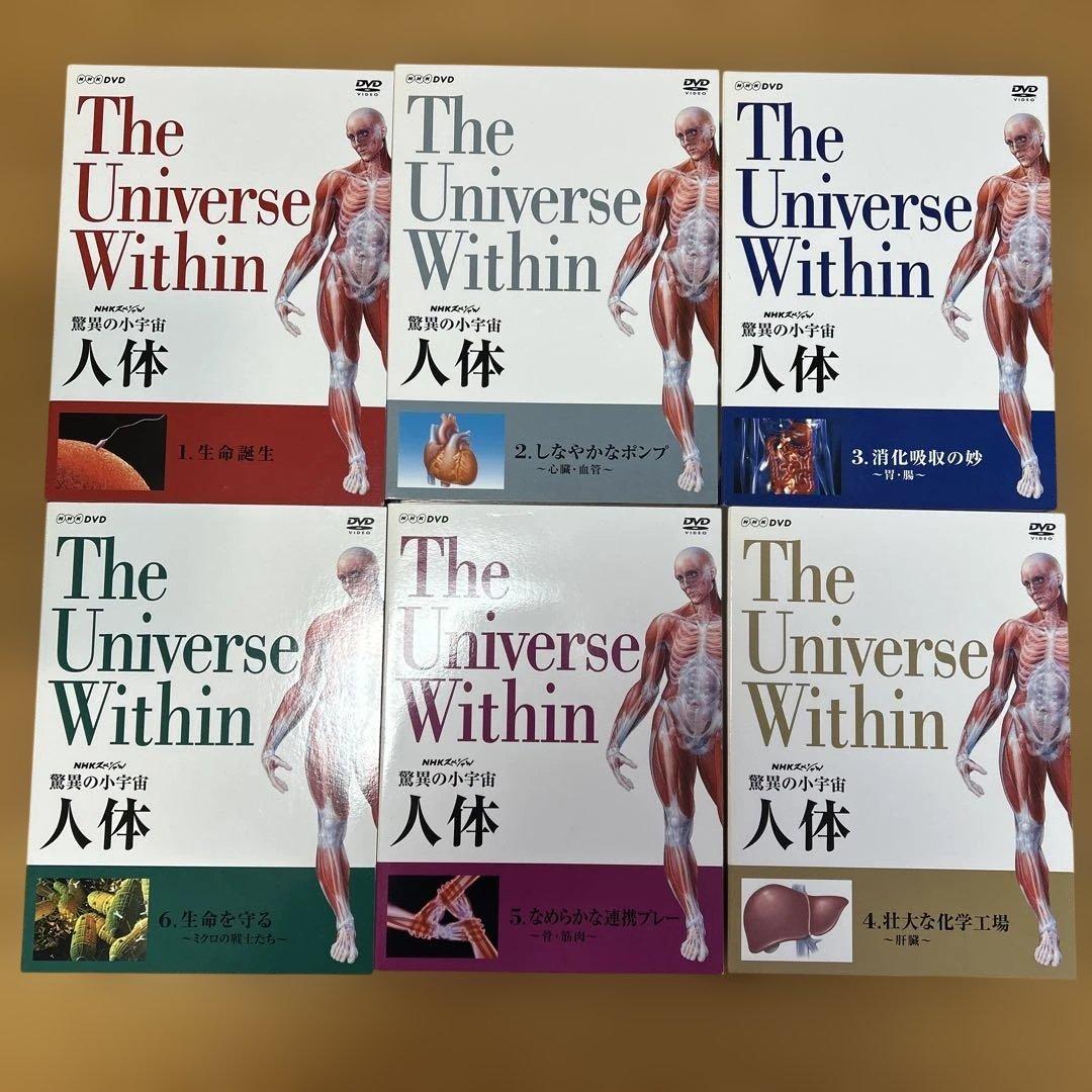 ななぼん様専用 NHKスペシャル 驚異の小宇宙 、人体Ⅱ、Ⅲセット