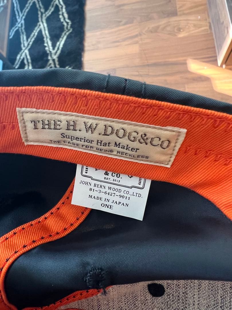 帽子 THE H.W.DOG & Co. MA-1 MID PROFILE CAP