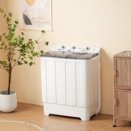 洗濯機 洗濯容量7.6kg 脱水容量5.5kg 7.6キロ キレイ タイマー 爆買WEEK☆全品5%引クーポン利用】【ホワイト再入荷】二槽式洗濯機