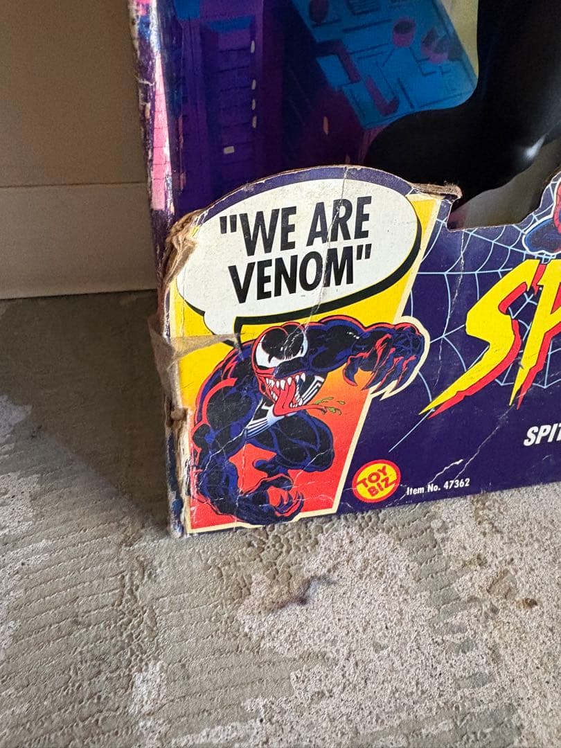 アメコミ -TOY BIZ- ELECTRONIC TALKING VENOM