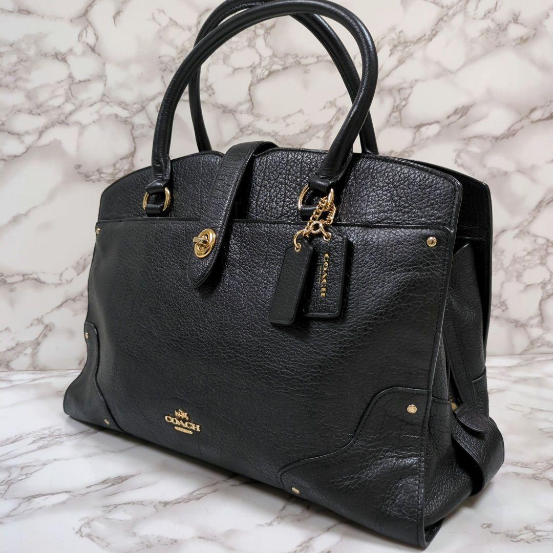 コーチ　マーサー　サッチェル　ペブルドレザー　ハンドバッグ　ターンロック　3室 楽天市場】コーチ バッグ COACH ショルダーバッグ トートバッグ 2WAY