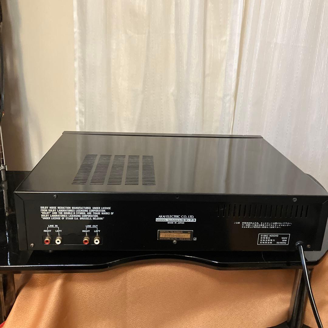カセットデッキAKAI GX-73 整備済動作品 - メルカリ