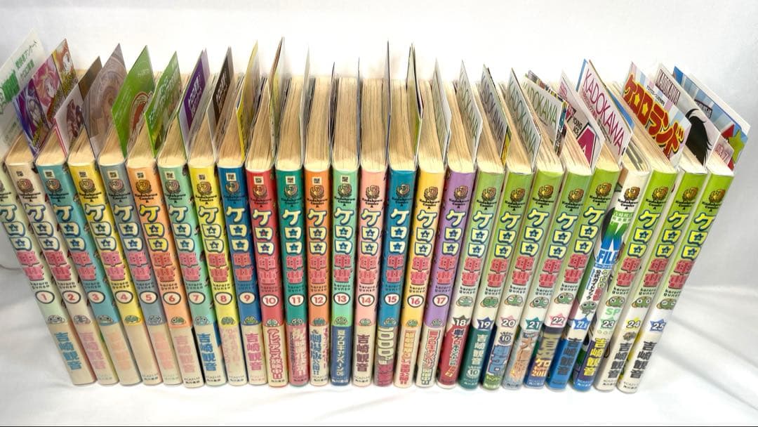 極稀少・完備品】ケロロ軍曹 1〜25巻 ＆ 公式ガイド 22.5巻セット