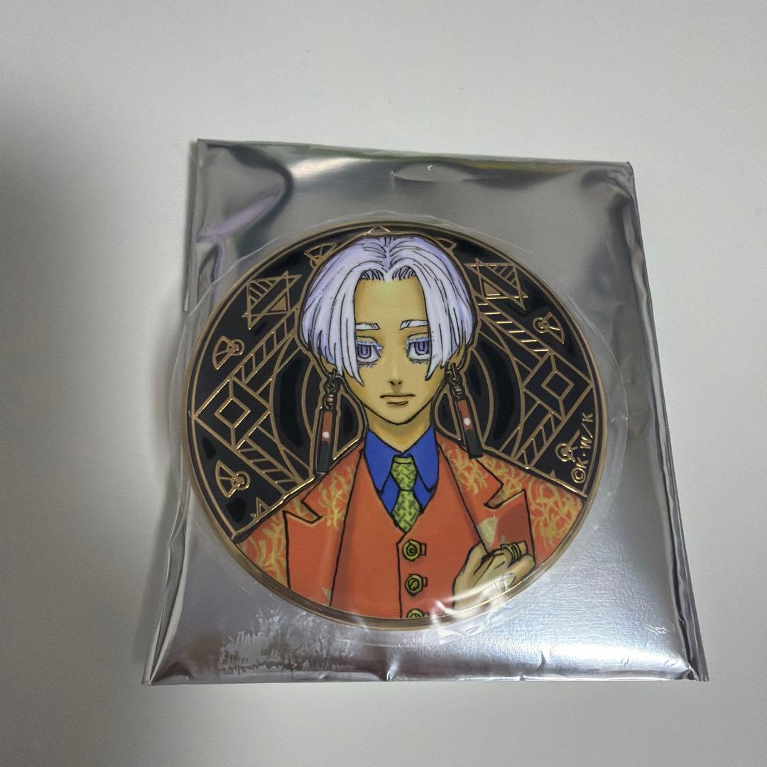 東京卍リベンジャーズ 原画展 アルティメタル缶バッジ 黒川イザナ