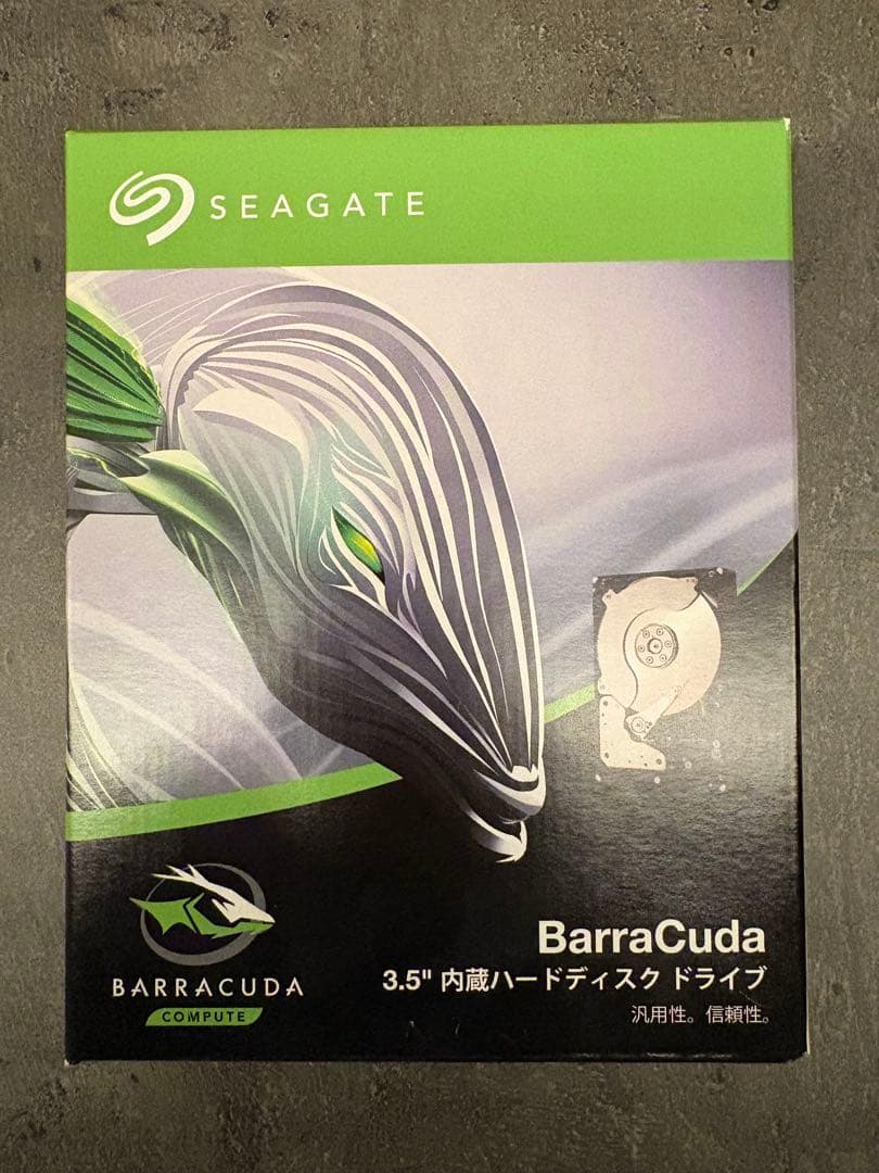 未開封 Seagate BarraCuda 4TB 3.5インチ 内蔵HDD Amazon.com: Seagate BarraCuda 4TB Internal Hard Drive HDD – 3.5