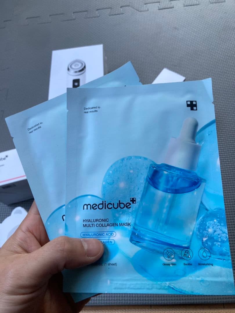 新品未開封【ひかるコラボセット】medicube 美顔器&PDRNスキンケアの