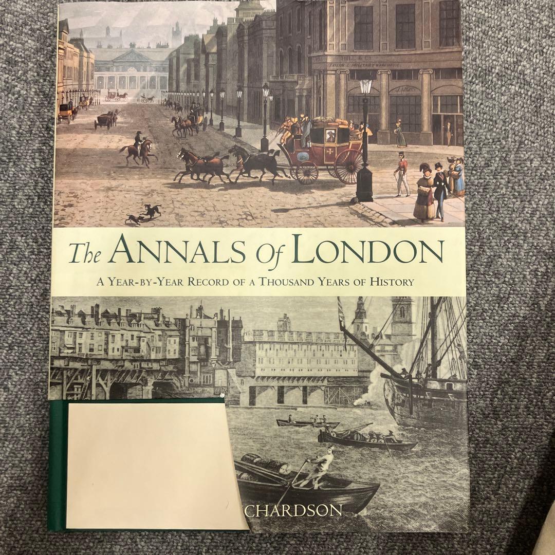 洋書 The ANNALS of LONDON London: A History | 素敵な洋書の絵本屋さん Read Leaf Books