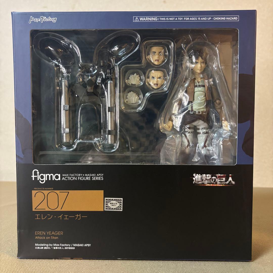 figma 進撃の巨人フィギュア 203/207/213/EX-017 4セット