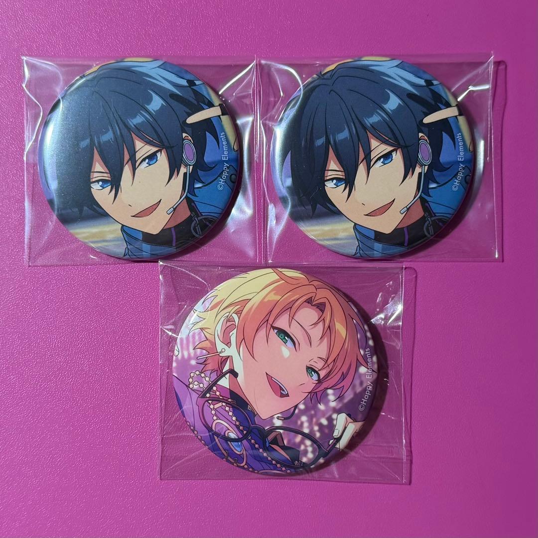 あんさんぶるスターズ あんスタ 遊木真 氷鷹北斗 缶バッジ - メルカリ