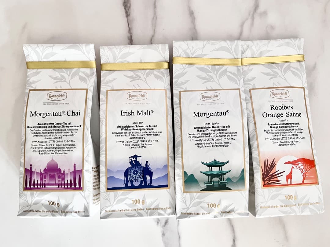 Ronnefeldt ロンネフェルド 紅茶4種類400gセット モルゲンタウ