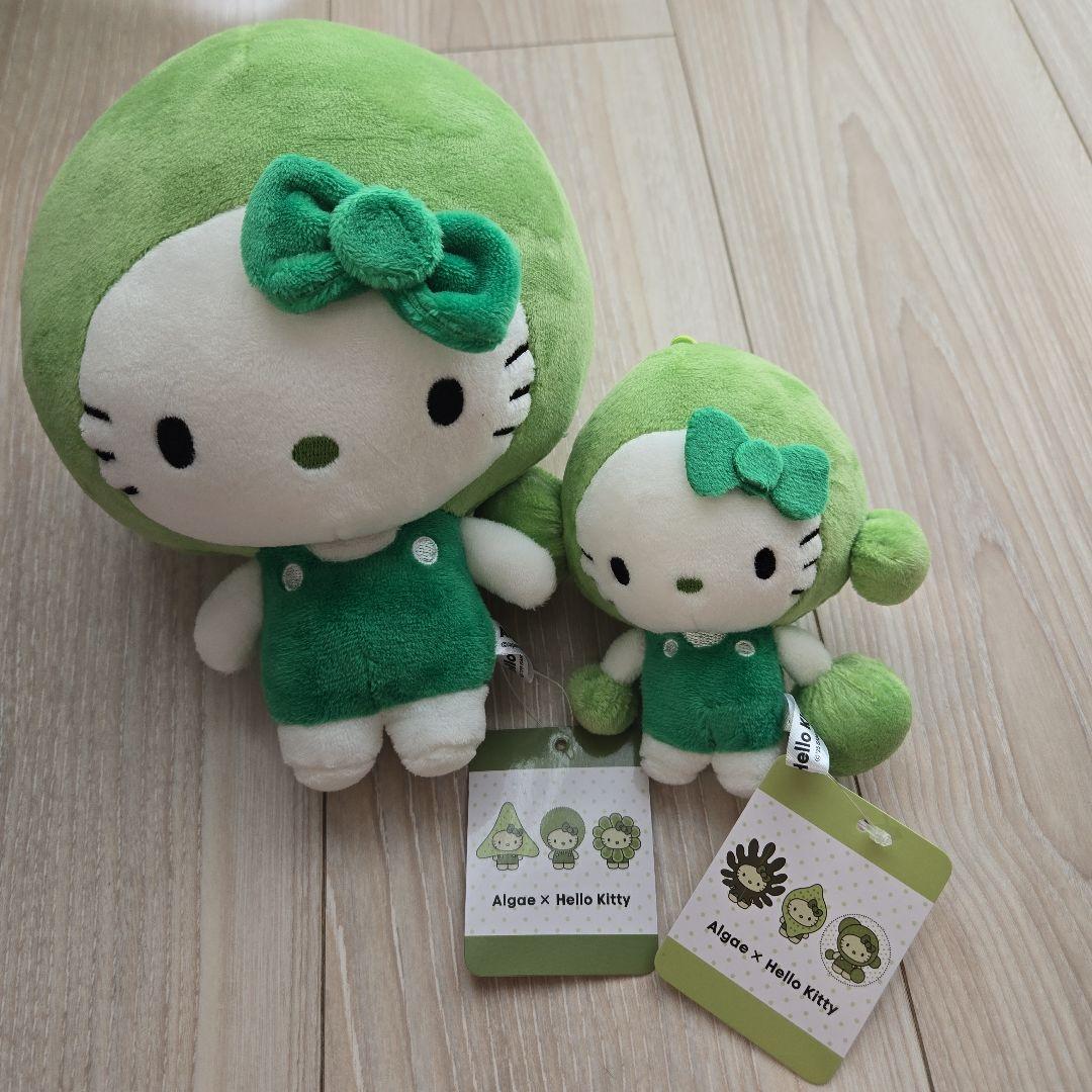 大阪関西万博2025 日本館限定 キティ 藻 ぬいぐるみ&マスコット 2点