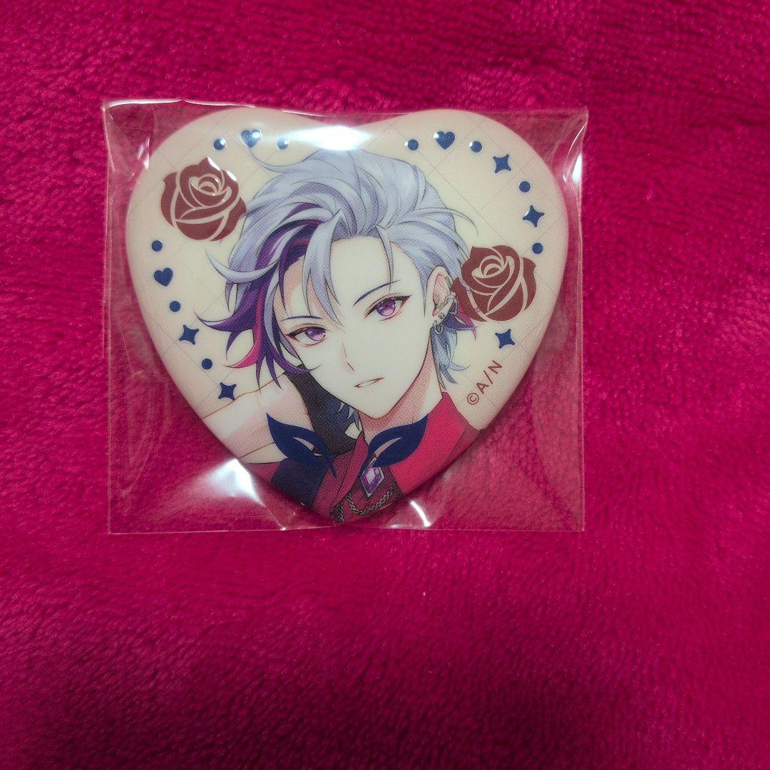 不破湊 Rose Valentine ハート型缶バッジ にじさんじ - メルカリ
