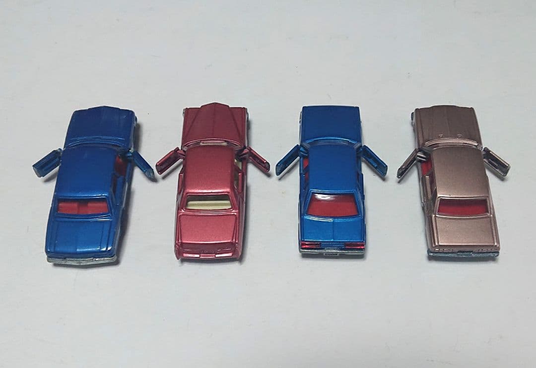 トミカ 日本製ミニカー ハイソカー 8台セット 昭和レトロ 当時物 希少