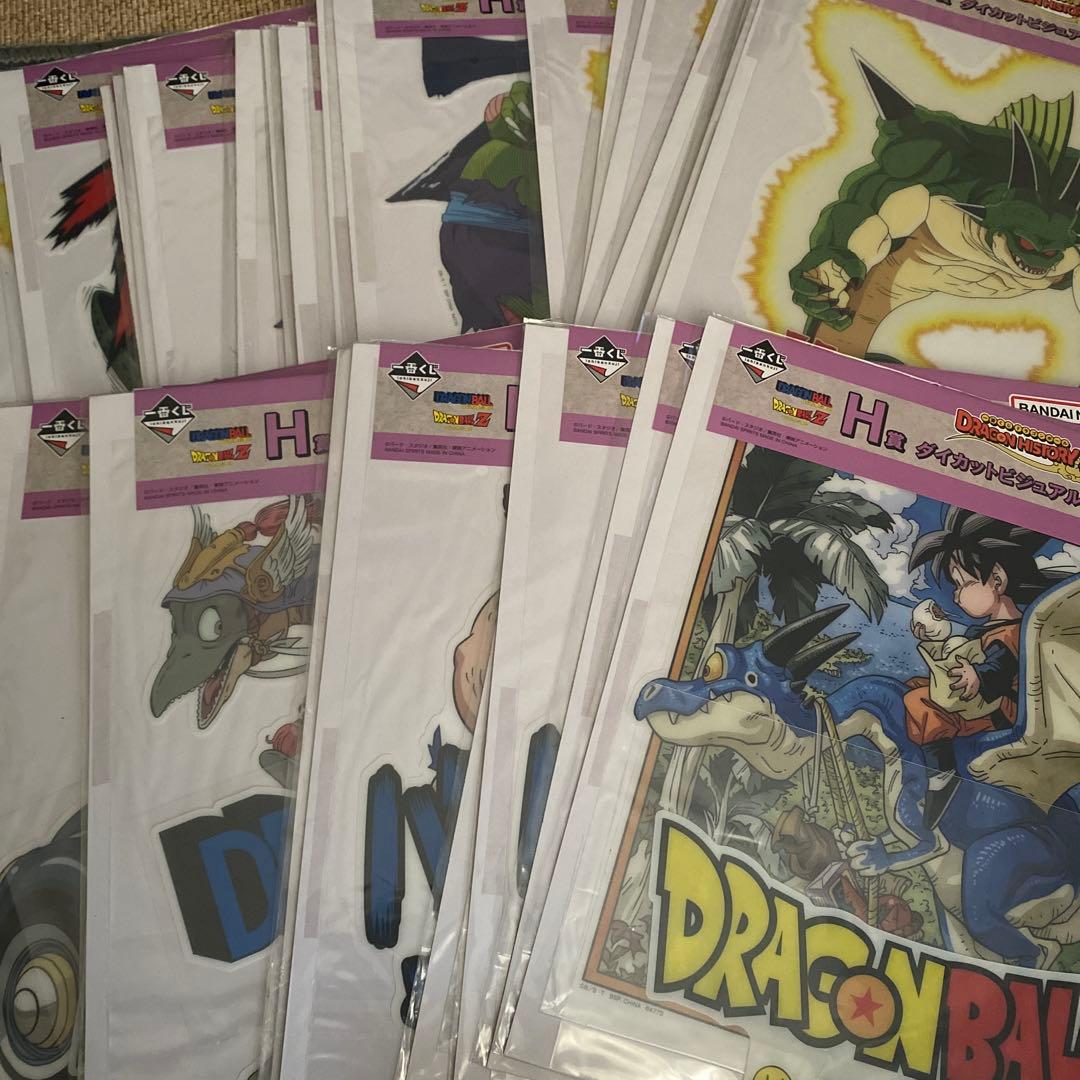 大量 ズッシリ SALE 鳥山明氏 ダイカットビジュアルボード シール 150