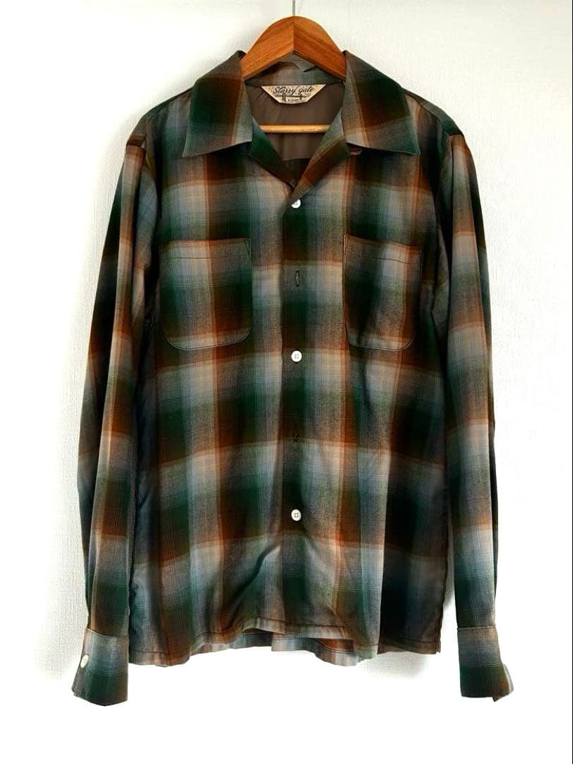 JERADO Starry gate オンブレチェック レーヨンシャツ 25SS - メルカリ