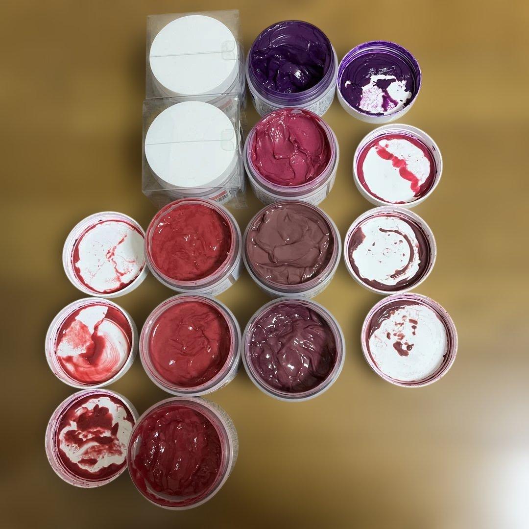 エンシェールズ カラーバター カラートリートメント レッド パープル 9