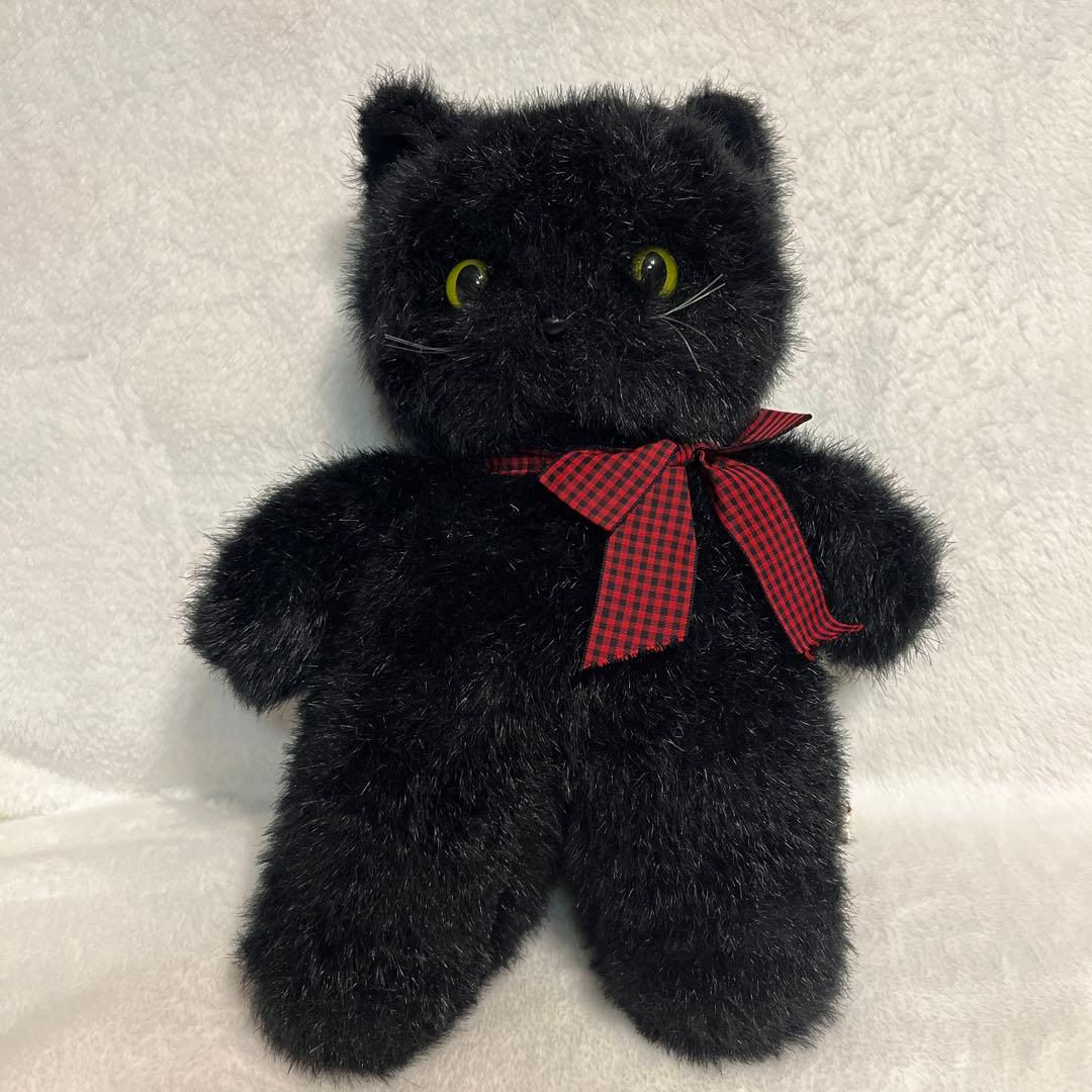 モンスイユ ぬいぐるみ猫・にぽぽ・モン・スイユ人形・平成レトロ 昭和