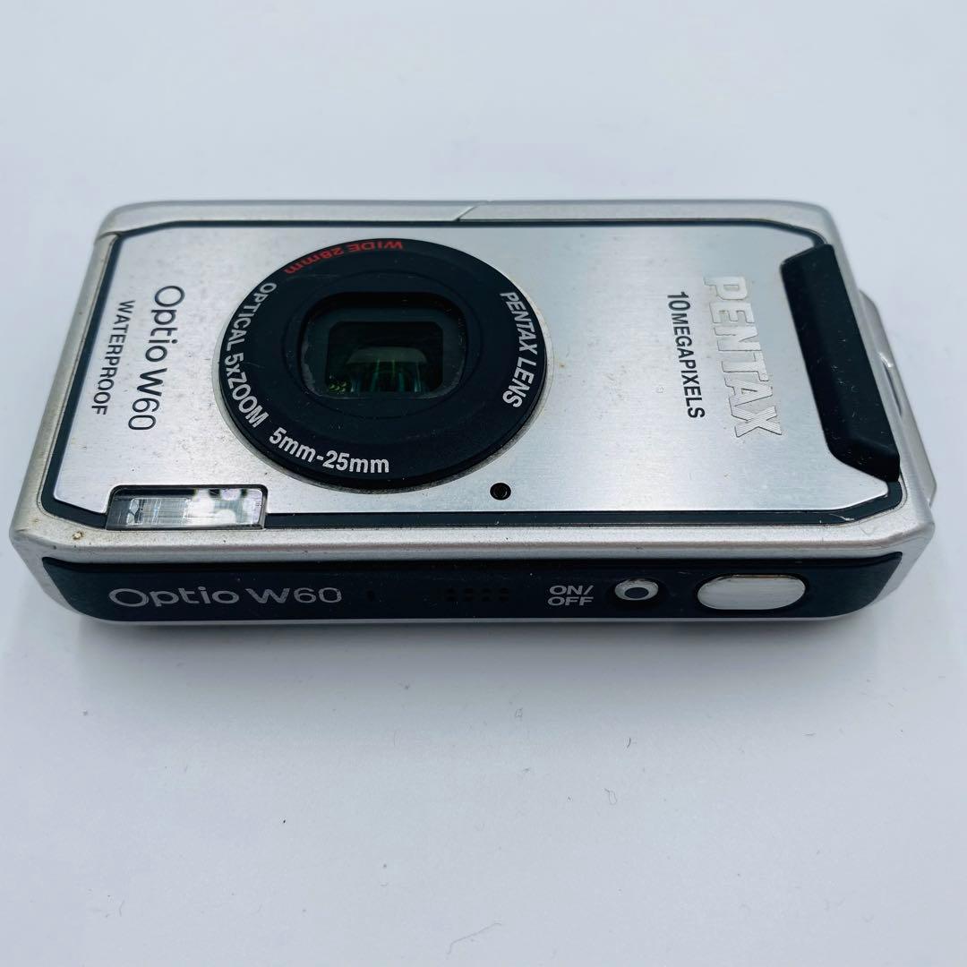 動作確認済 PENTAX Optio W60 デジタルカメラ デジカメ 防水 - メルカリ