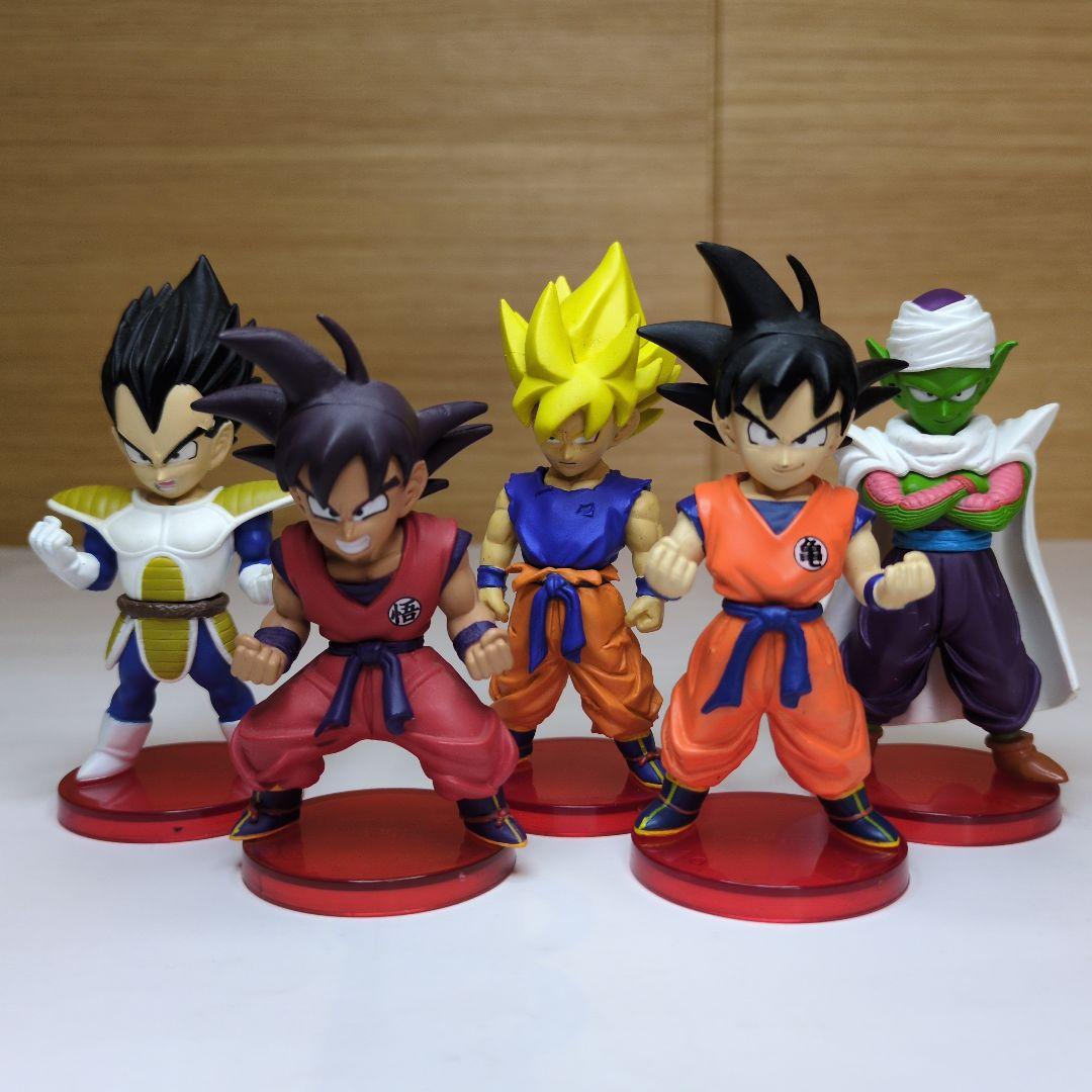 ドラゴンボールZ 組立式ワールドコレクタブルフィギュア 5種類まとめ