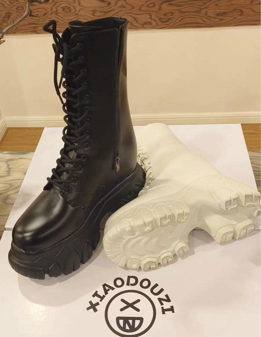 シークレットシューズ 末日小豆子 18cmUP ブーツ - メルカリ