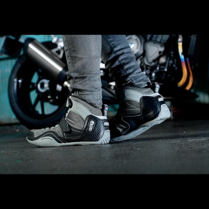 新品 Elf EXA11 GRAY 27.0cm グレー ライディングシューズ