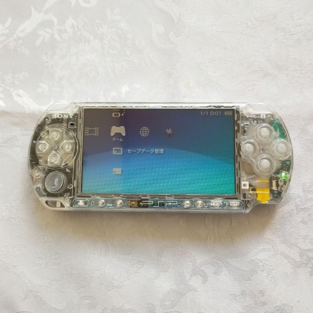 猫谷園@ฅ^•ω•^ฅ様専用】PSP 3000 すぐ遊べるセット(スケルトン) - メルカリ