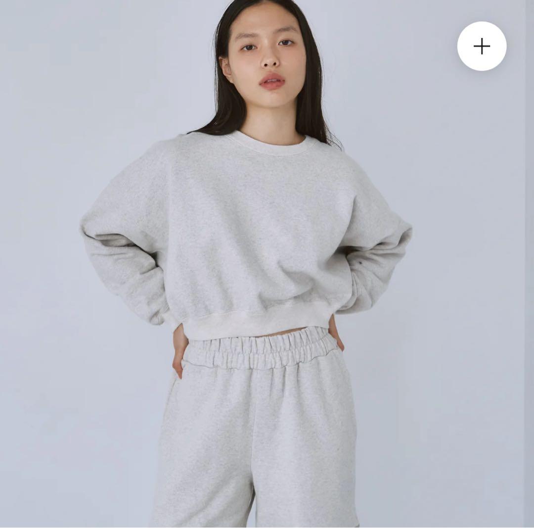 シールームリン グレー クロップドスウェット - メルカリ