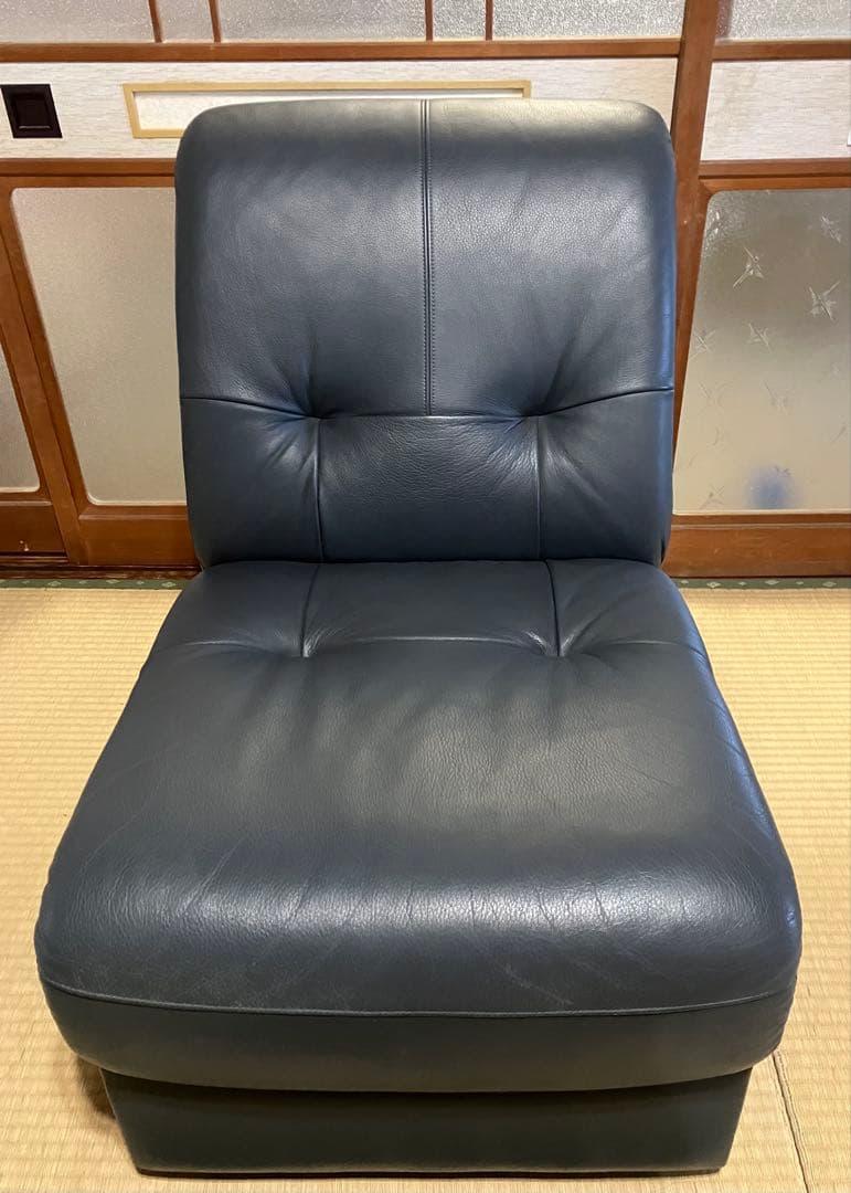 カリモク 90's 1人用 ローソファ ①ひなた様】カリモク 90's 1人用