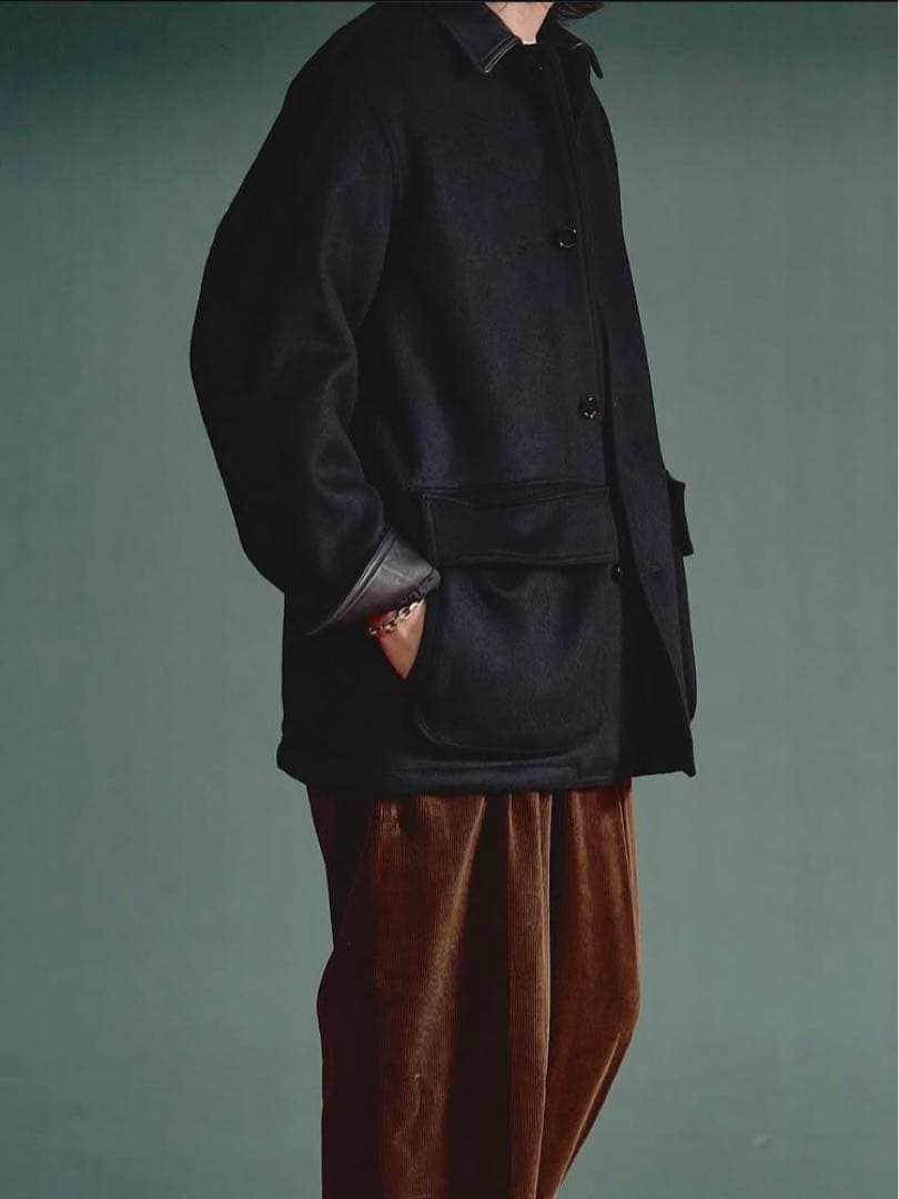 BISOWN (ビソウン)LAMBSWOOL HUNTING COAT 25AW - メルカリ