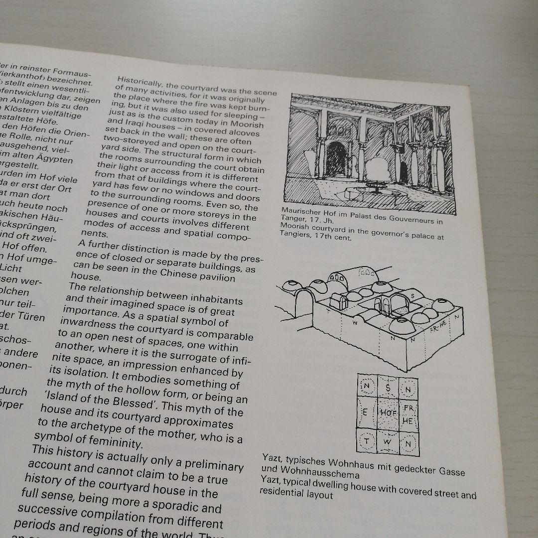 atrium アトリウム Werner Blaser 本 建築 中庭 回廊