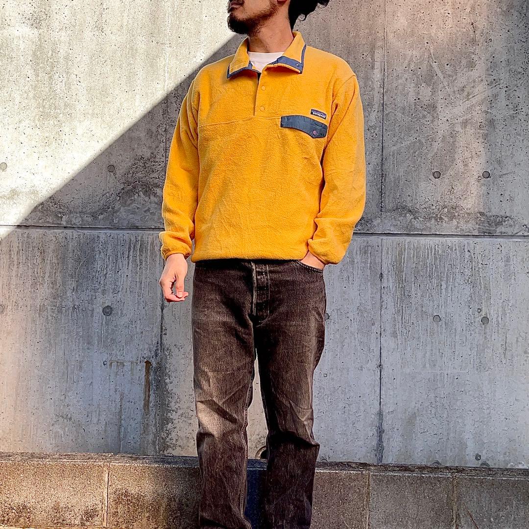 バターナッツ】 M 90s Patagonia シンチラスナップT USA製 - メルカリ