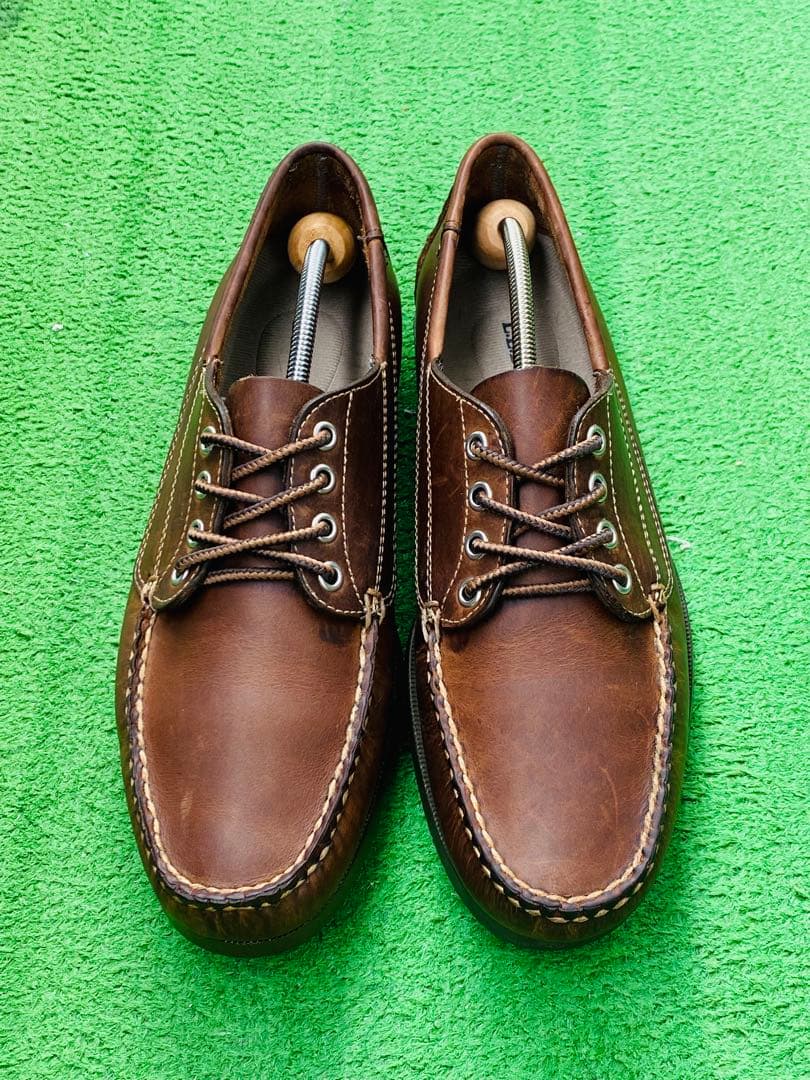 L.L.BEAN ハンドソーン.モカシン シューズ ブルーチャー モックブーツ