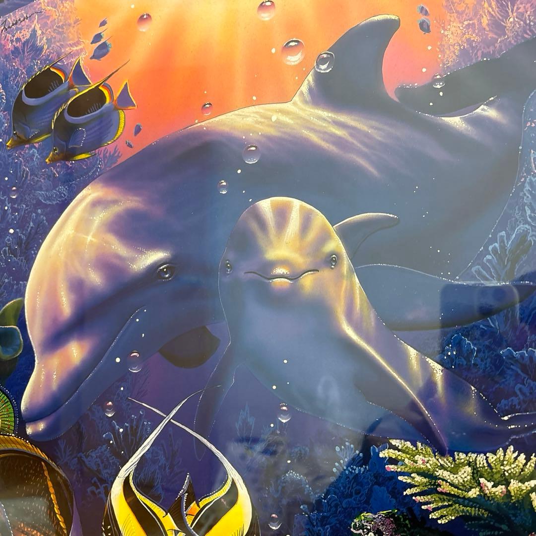 ラッセン マザーズラブII マザーズラブ2 ポスター 絵画 版画 額装品