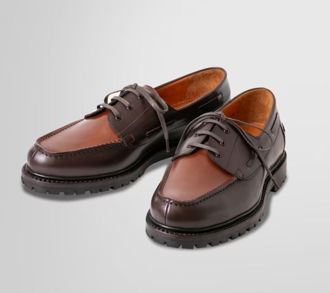 brooksbrothers コンビカラー デッキシューズ - メルカリ