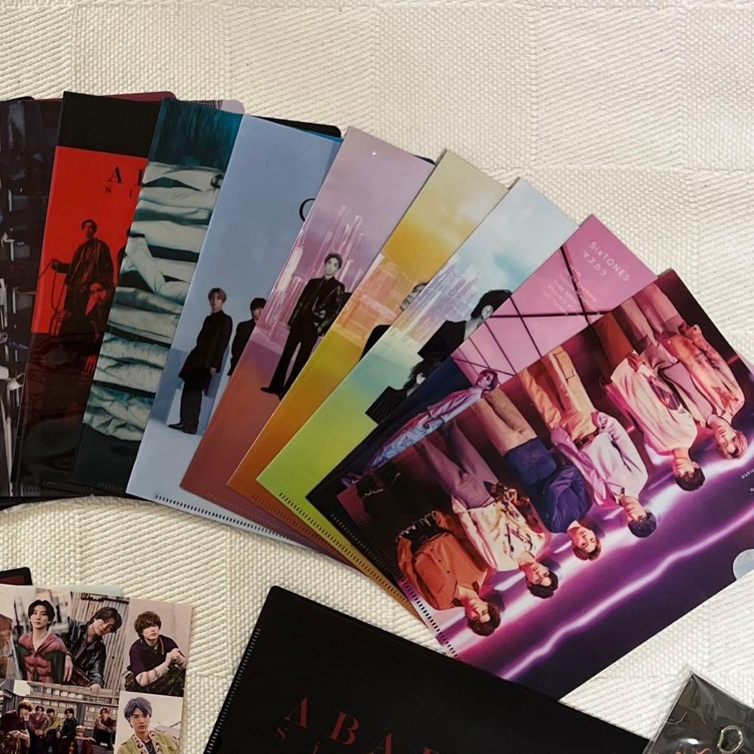 SixTONES CD特典 クリアファイル等 まとめ売り - メルカリ