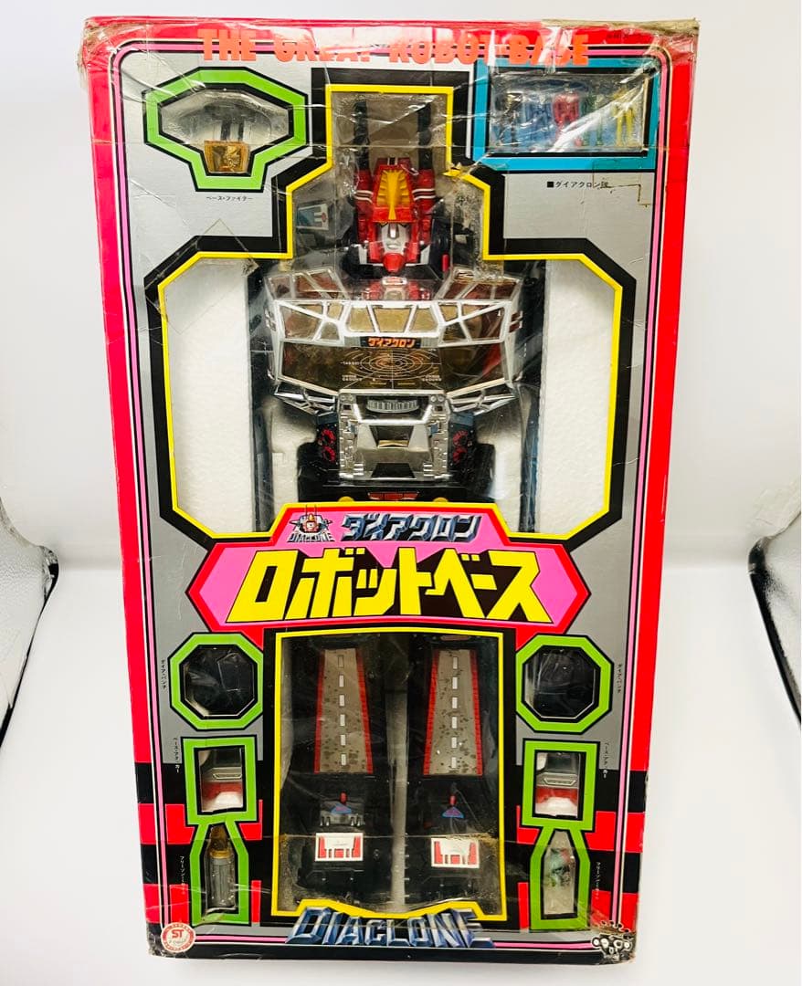 ダイアクロン ロボットベース 1982年 前期版 旧タカラ 当時物 ※画像