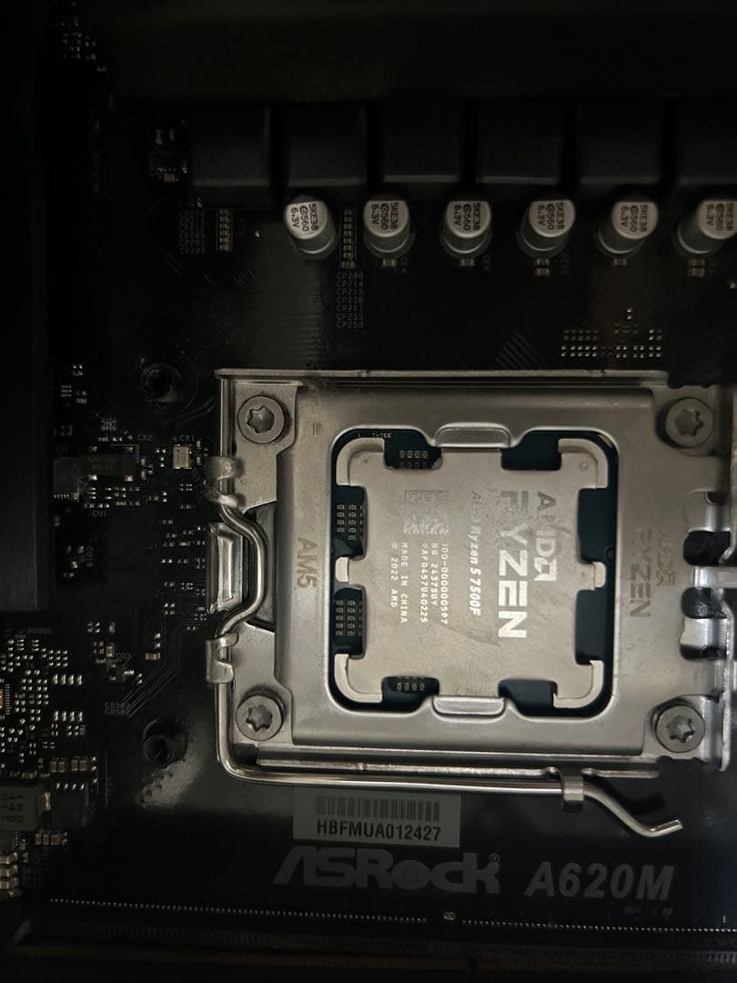 Ryzen5 7500f 本体 Amazon | CPU Ryzen 5 7500F, 3.7GHz 6コア / 12スレッド 38MB 65W