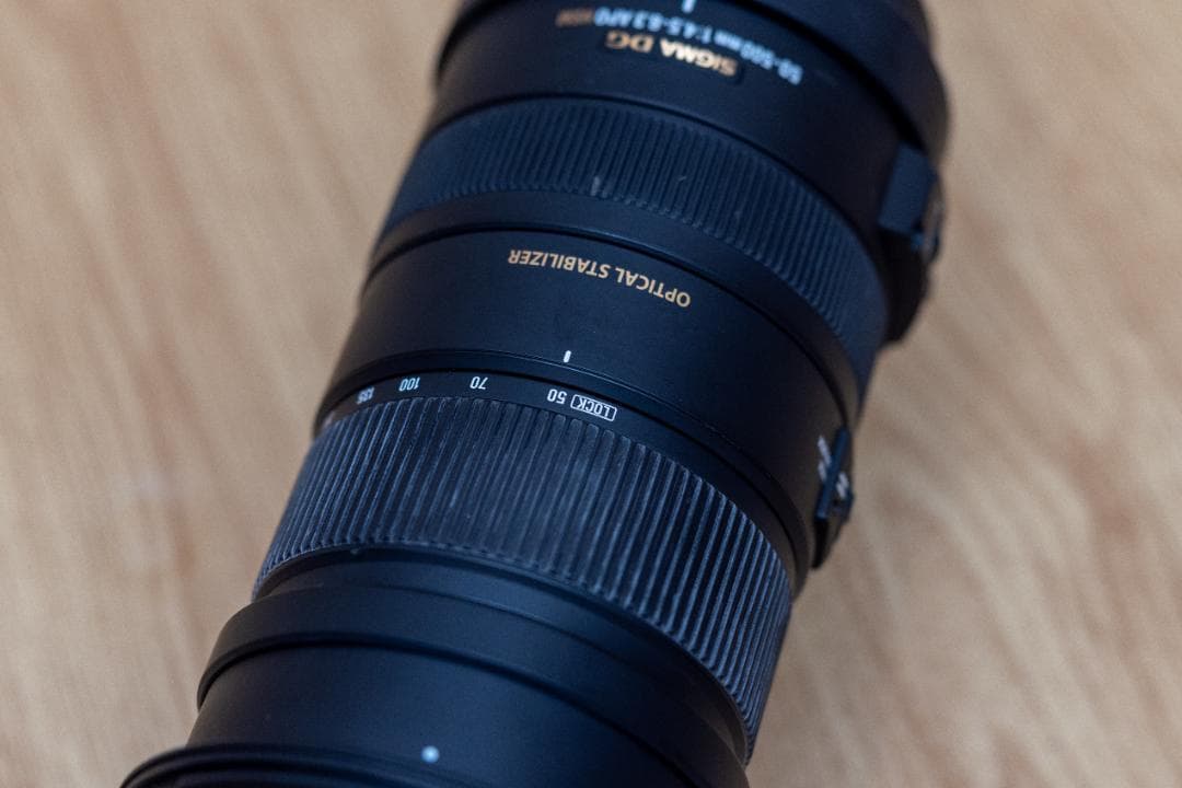 美品！SIGMA 50-500mm F4.5-6.3 HSM Canon EF