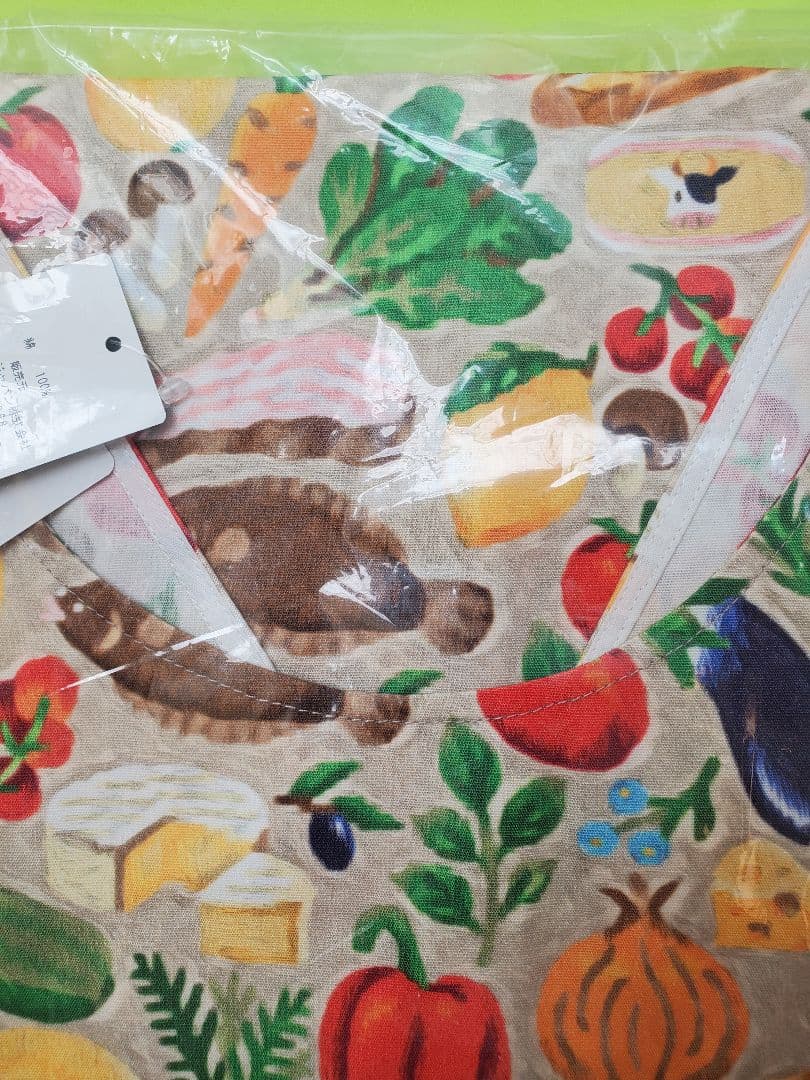 フェイラーエプロングランマルシェフェイラー野菜柄エプロンフルーツ柄